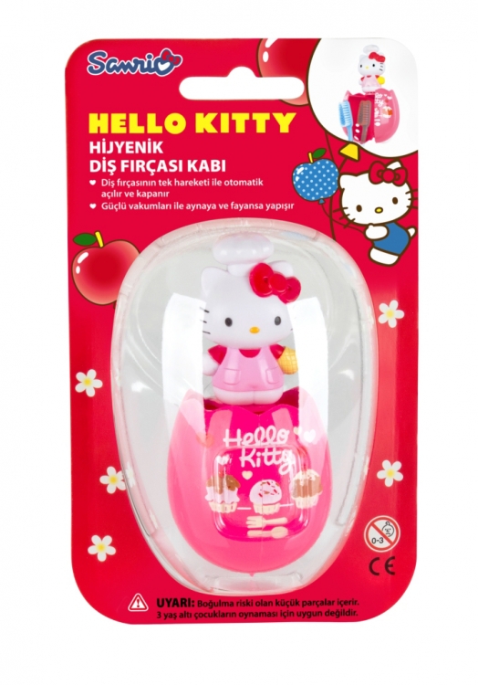 Hello Kitty Diş Fırçası Kabı